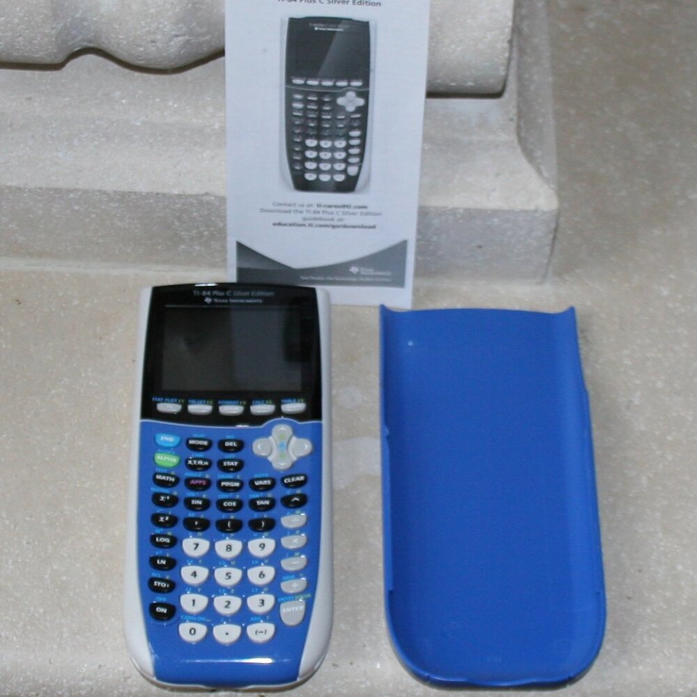 Texas Instruments TI-84 Plus C Silver Edition Graphing Calculator - Picture 13 of 15